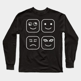 Cube face 9 Long Sleeve T-Shirt